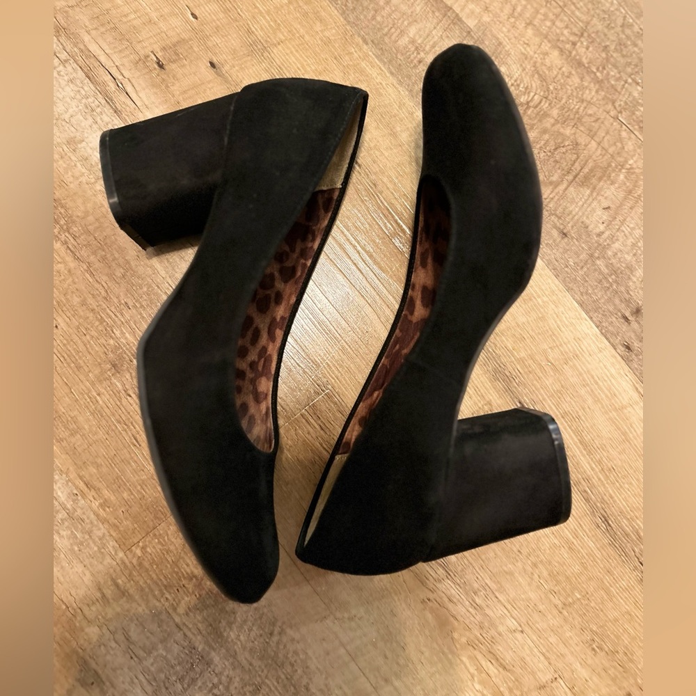 Jelly pop black heels
